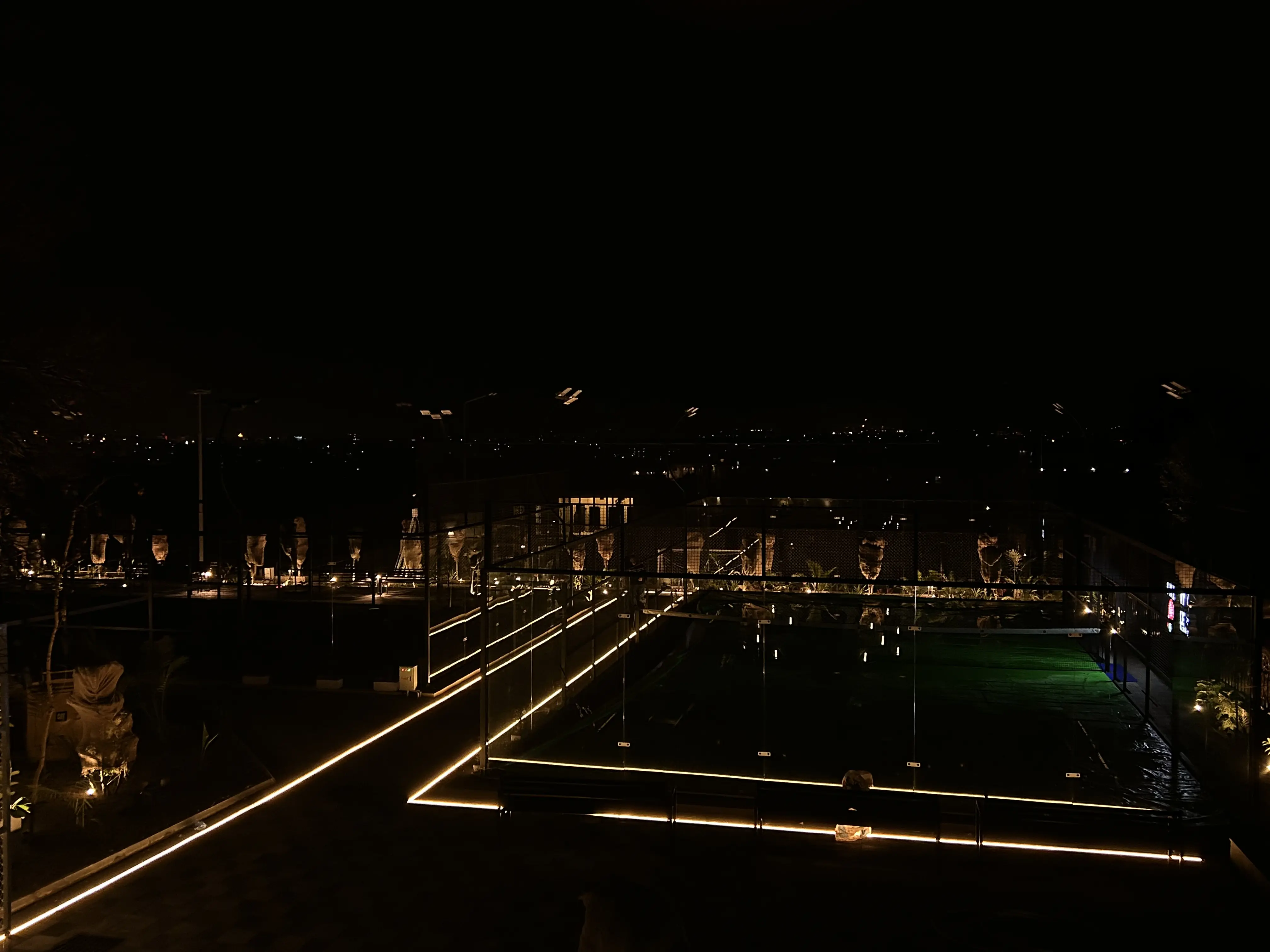 The Complex at Night